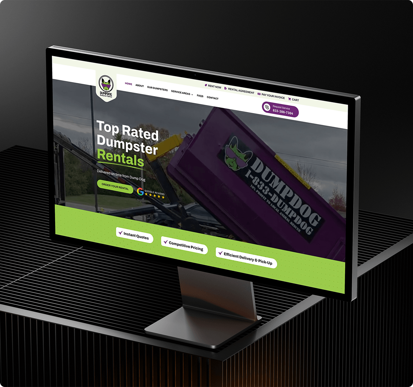 Home Services — Think Creative marketing work sample