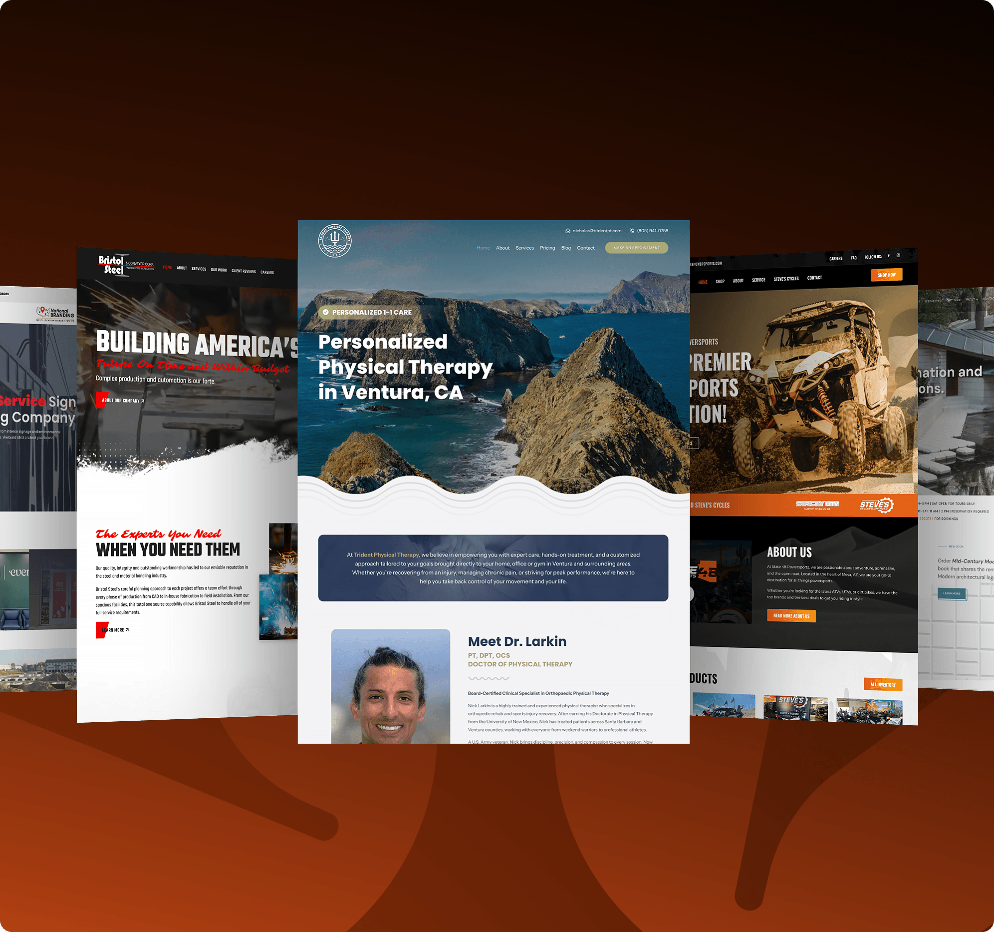 & hundreds more! — Think Creative marketing work sample