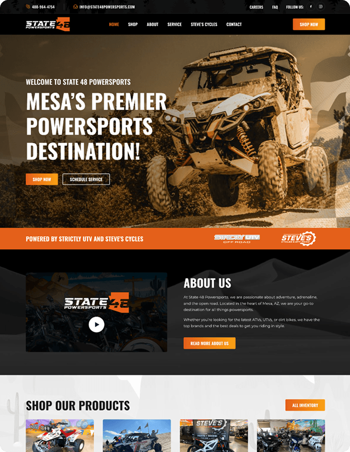 Website built by Think Creative